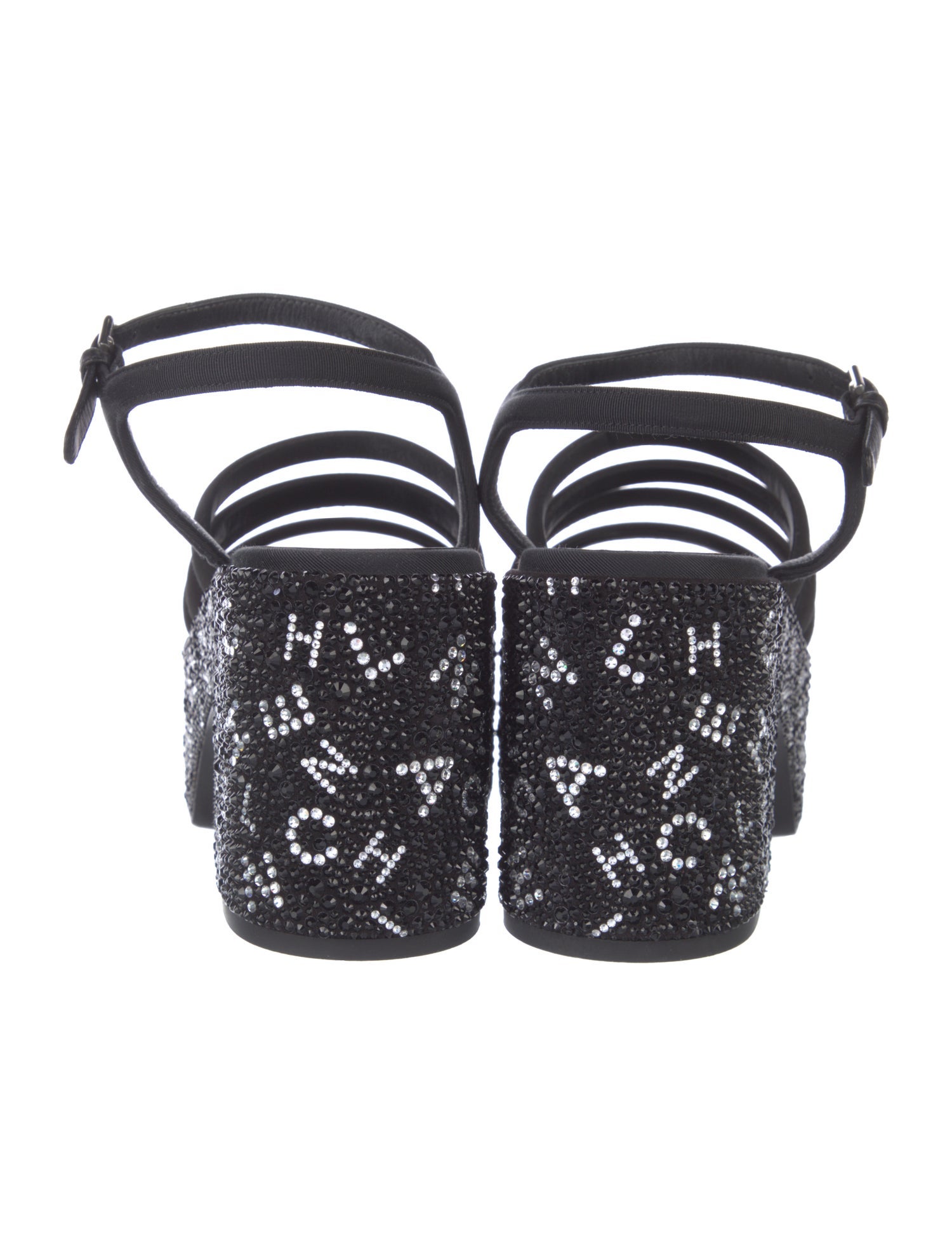 Chanel 2024 Interlocking CC Logo Gladiator Sandals